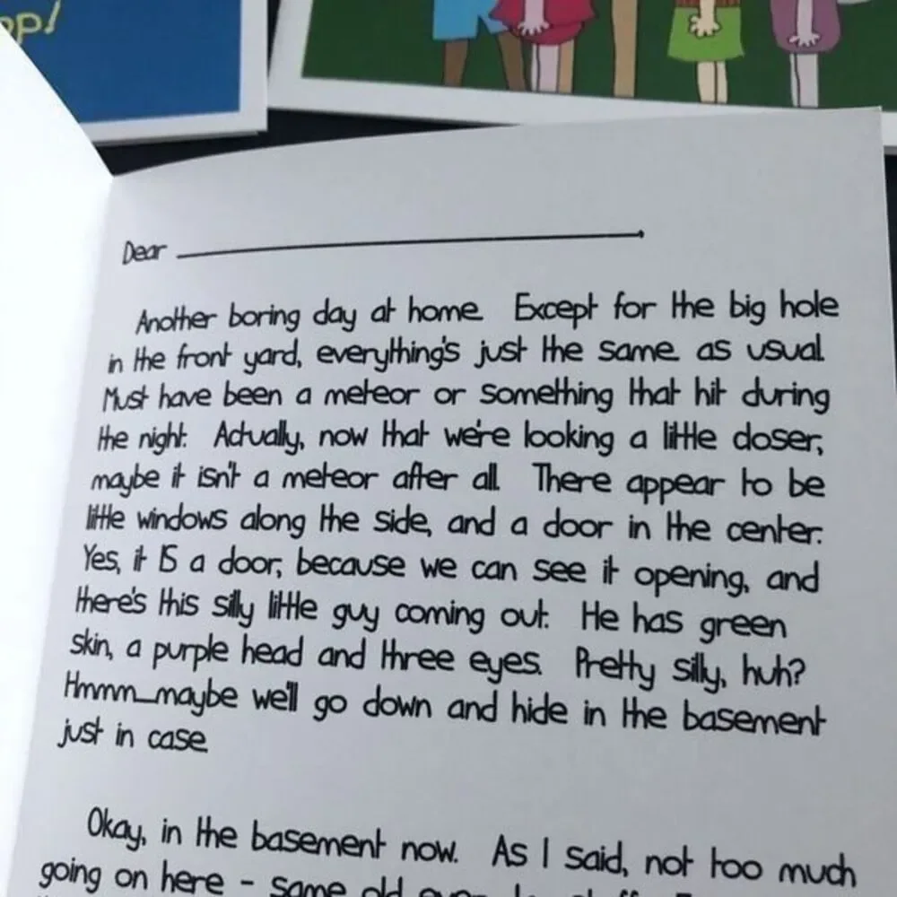 Patsy Card Shop Kamp Kids Sending Love 6 Cards + Envelopes With Envelopes New